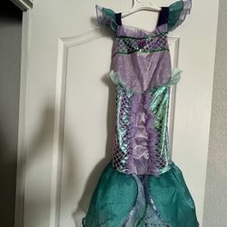 Mermaid Costume Girl 3-4