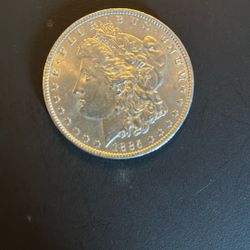 1885 O Morgan Silver Dollar