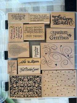 RUBBER INK STAMPS