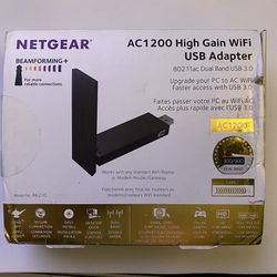 Netgear USB3 802.11ac Wi-Fi & Gigabit Ethernet Router Bundle