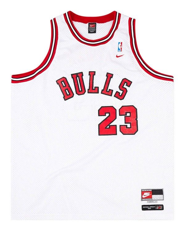 Vintage Nike Michael Jordan Rookie Chicago Bulls Jersey | Swingman | White/Red