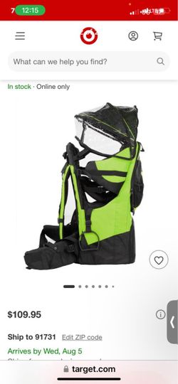 Baby Hiking Backpack Carrier with Rain Cover