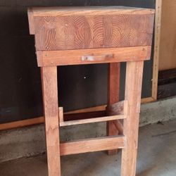 Block Butcher  Table