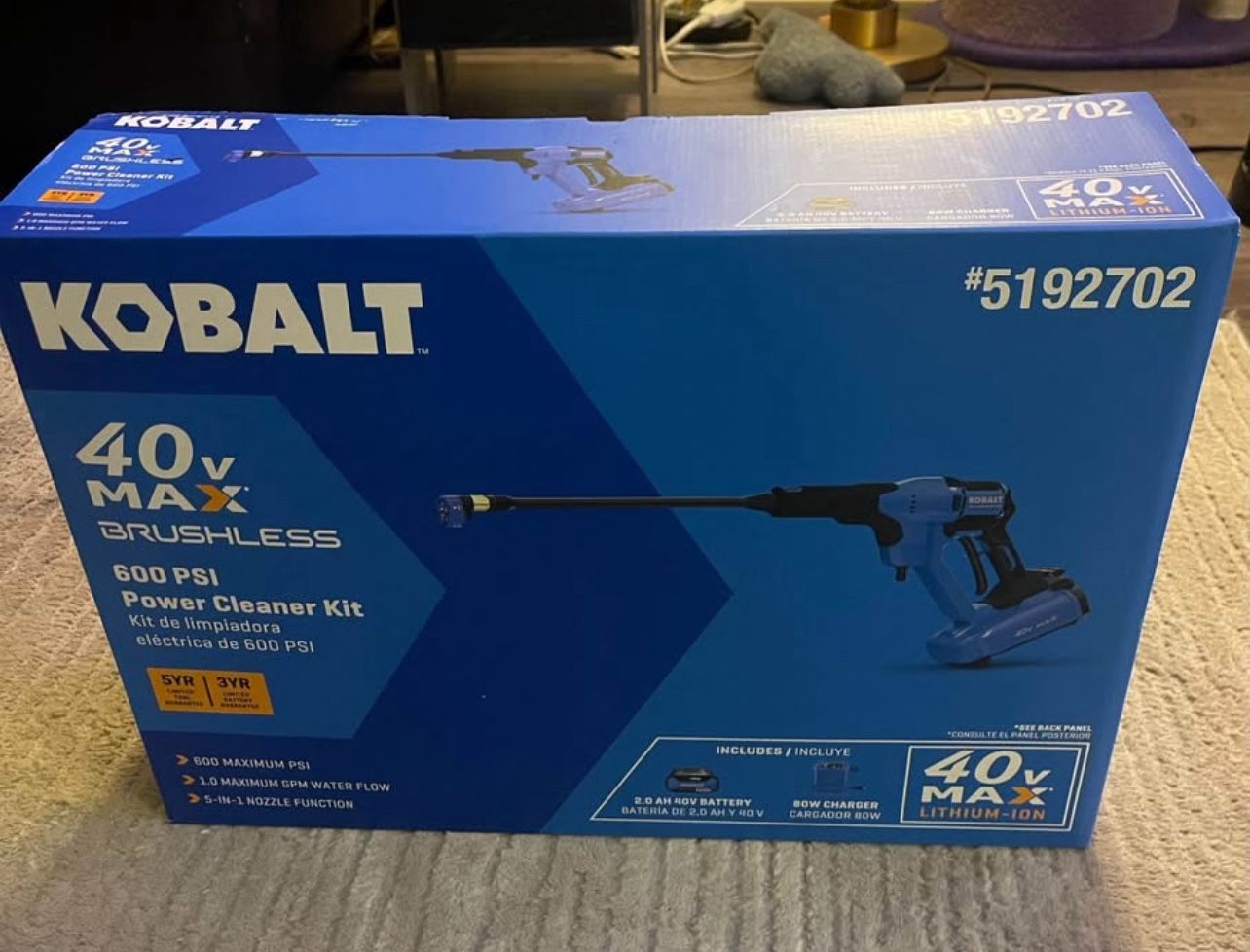 Kobalt Power Cleaner Kit