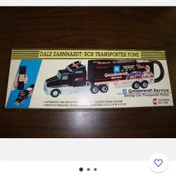 Dale Earnhardt---RCR Transporter Fone---Flash/Redial/Tone/Pulse/Jack/Cord---14"

