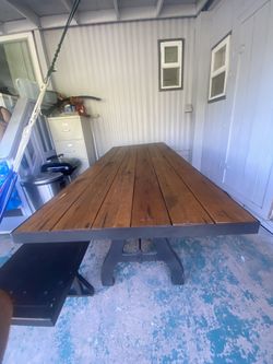 Table With Bench