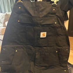 Carhartt insulated bibs