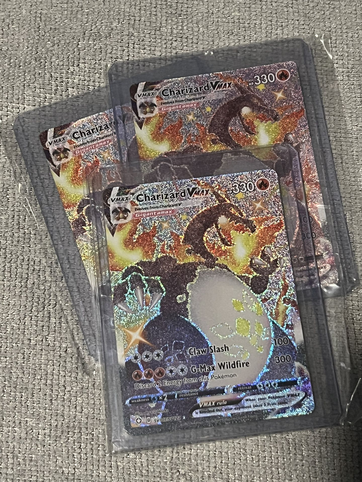 Charizard Vmax Pokemon Cards 2 Left