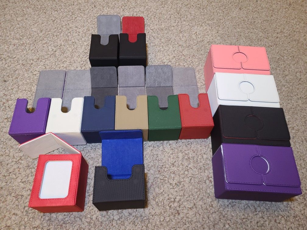 MTG MAGIC COMMANDER POKÉMON YU-GI-OH Deck Boxes BACK IN STOCK!!!