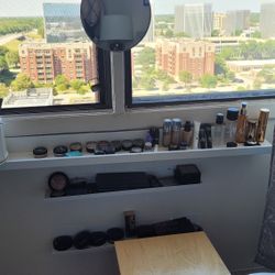 Cosmetics Make Up Desk STATION WINDOW CHAIR