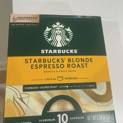 New STARBUCKS® BLONDE ESPRESSO ROAST