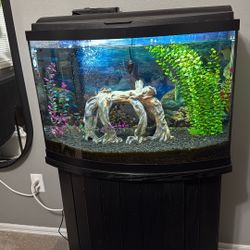 36 Gal Bow Fish Tank 