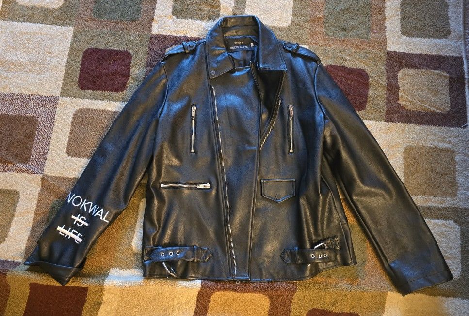 Mint Condition - Norwal Leather Jacket Collection 3 2016 - 2017 MENS SIZE XXL