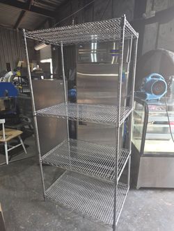 Commercial Stainless steel shelf rack