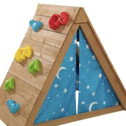 Wooden house for toddlers