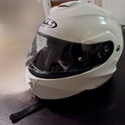 HJC C91 Solid Modular Motorcycle Helmet with HJ-17 Pinlock Shield, DOT Approved