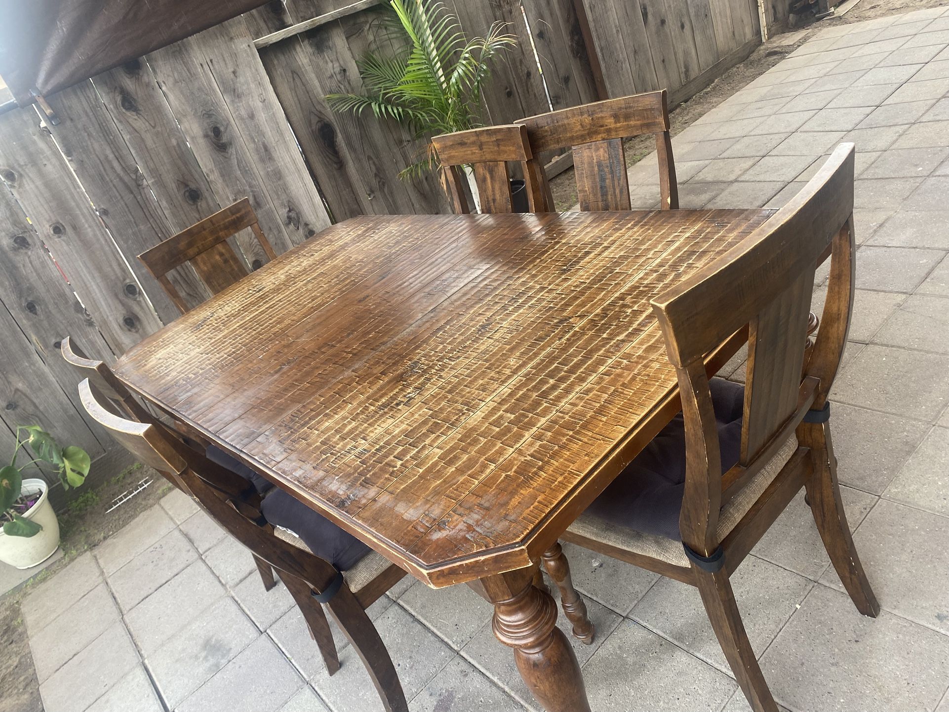 6 Chair Dining Table 