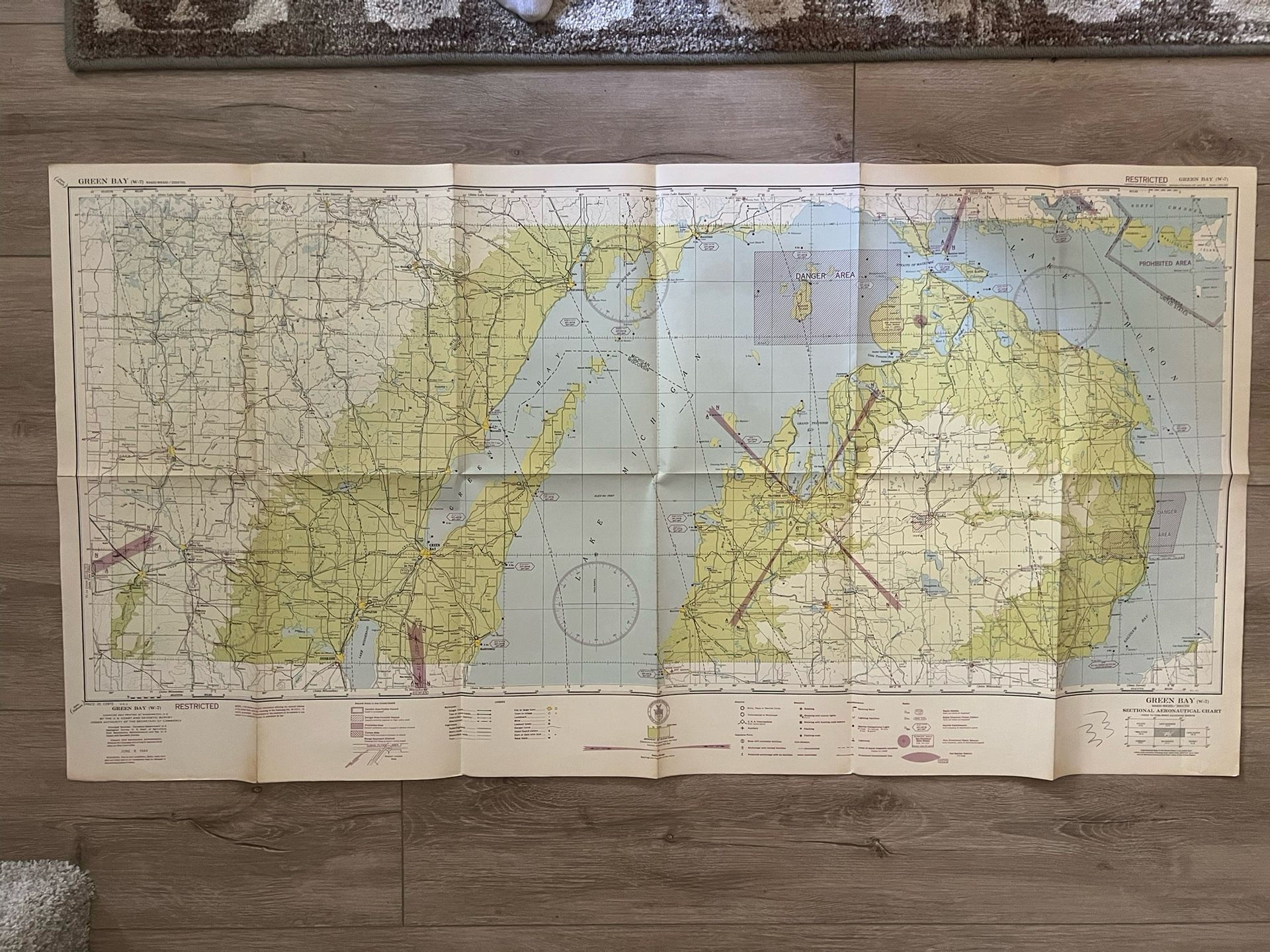 Map of WW2 Green Bay Wisconsin