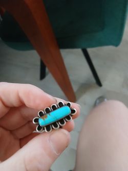 Sterling silver turquoise ring