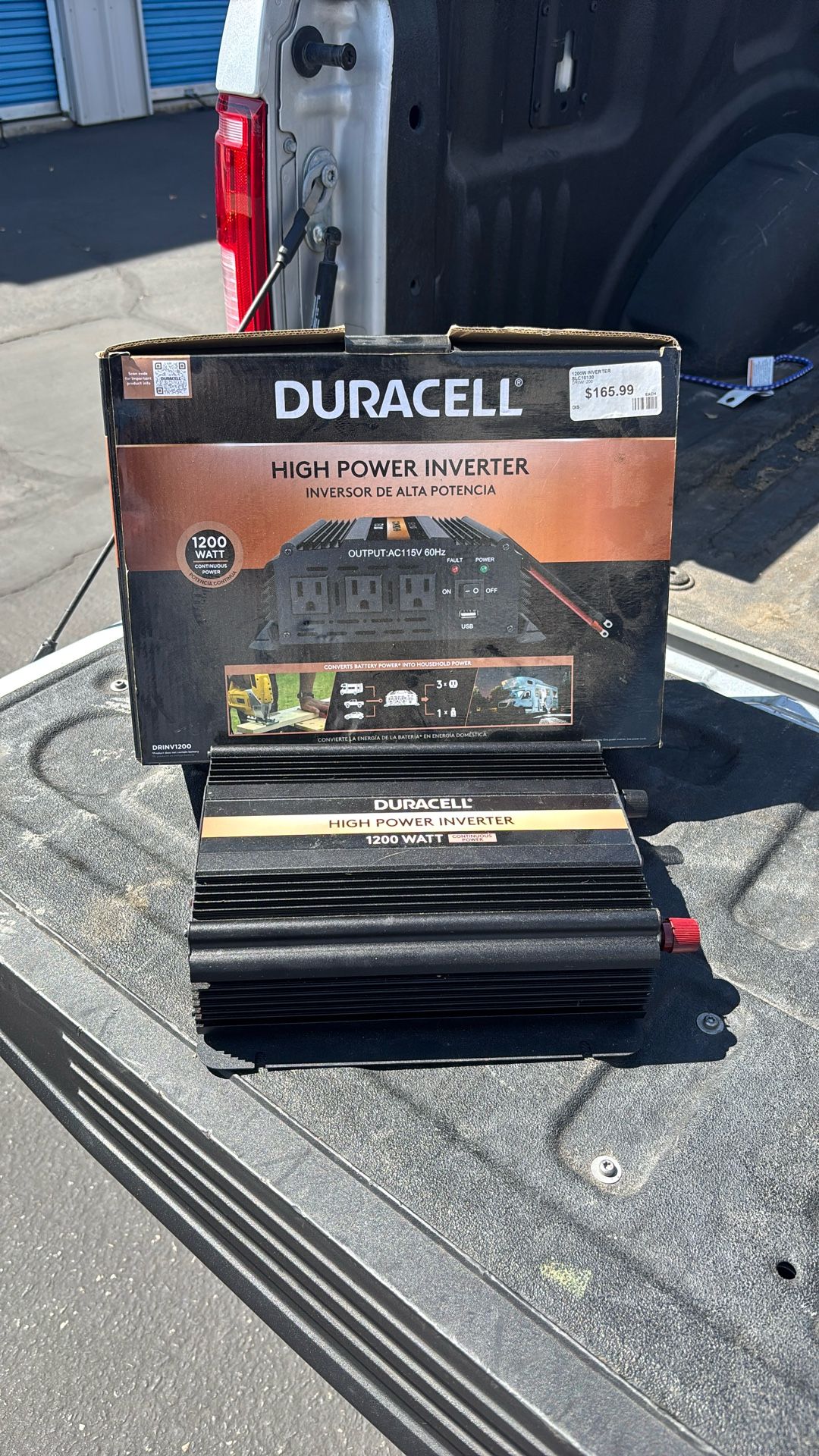 Duracell 1200 Watt Continuous High Power Inverter