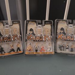 2004 Kung Fu Series 1 Figurines
