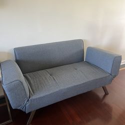 2 Loveseats, Foldable Arms 
