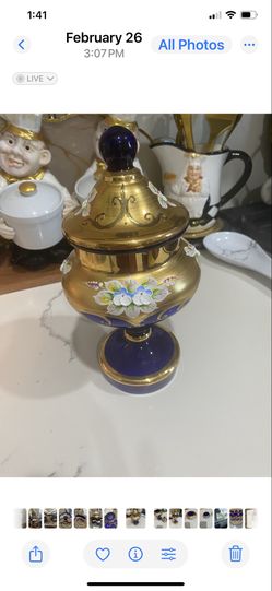 Italian glass Vase
