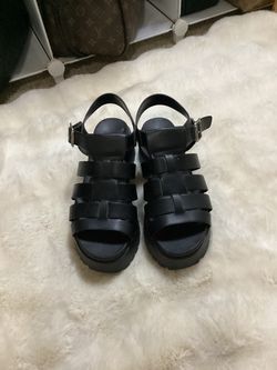 Soda Platform Strappy Sandals 7