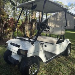 48 VOLT CLUB CAR GOLF CART!! RUNS AND DRIVES GREAT!!