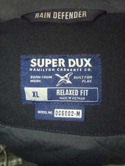 Carhartt jacket xl super dux