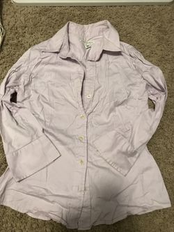 Banana Republic lavender dress shirt