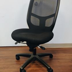 Black Fabric Office Chair