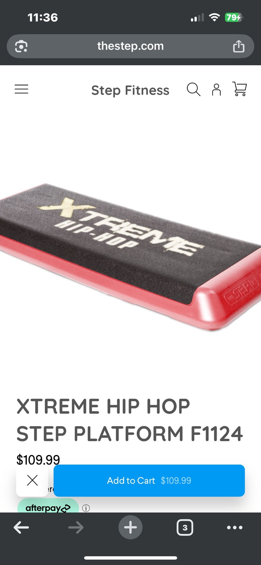 Xtreme hip Hop Step Board And Carrying Bag
