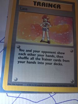 Vintage Pokémon cards all from 1995 to 2000.