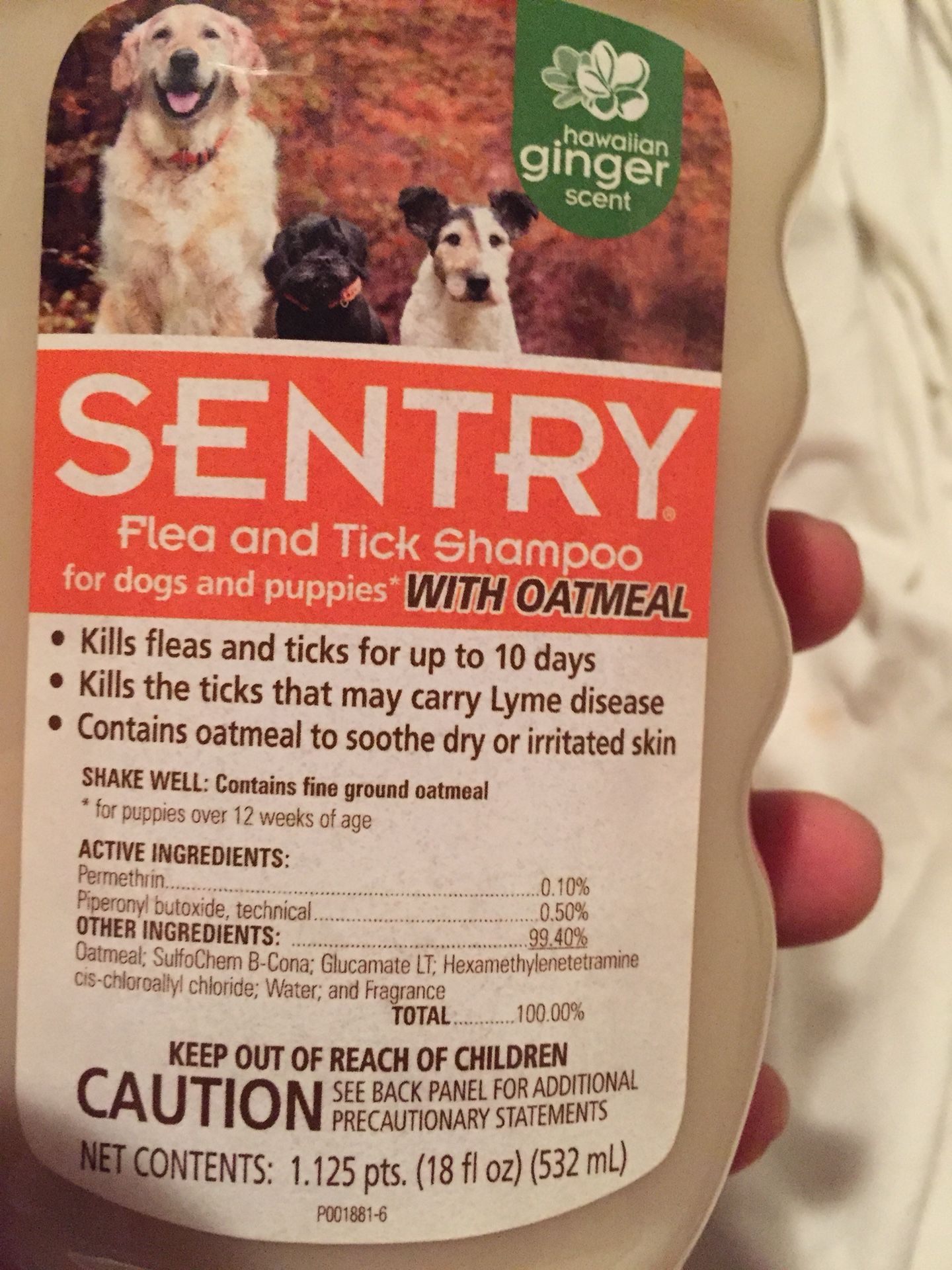 Sentry (Flea and Tick shampoo)
