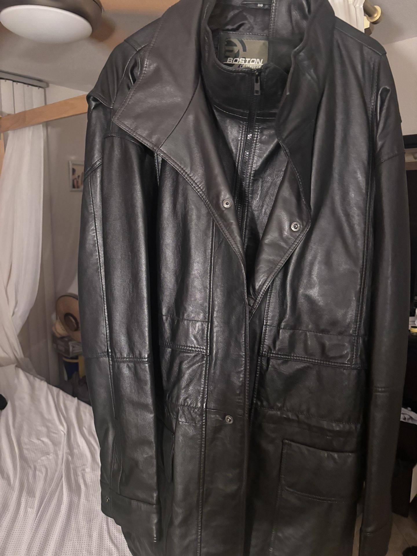Men’s 3x Leather Jacket