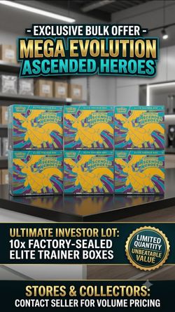 Pokémon Mega Evolution Ascended Heroes Elite Trainer Box x10
