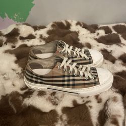 Burberry Check Sneaker Size 9.5