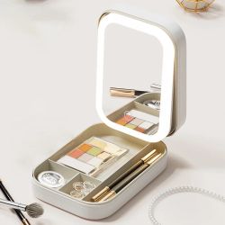 Amyre Beauty Cosmetics Travel Size LED Makeup Case
