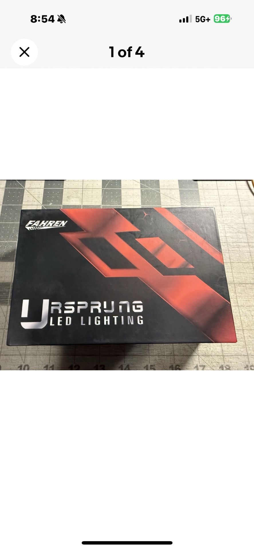 Fahren Ursprung H7 LED Light Bulbs 60W 24000LM 6500K Cool White Pair 600%