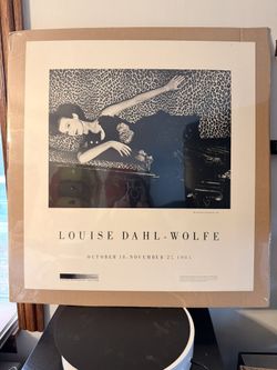 Louise Dahl Wolfe Mary Jane Russell on Leopard Sofa Paris Poster Print