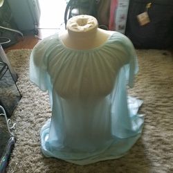 Beautiful blue vintage nightgown