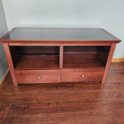 Cherry TV stand
