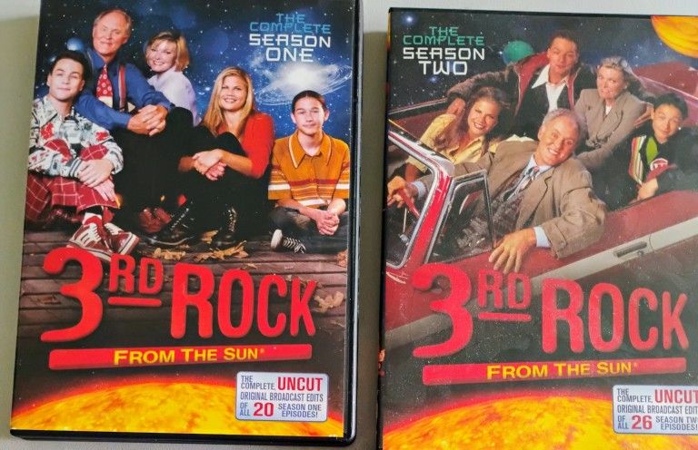 3rd Rock From The Sun DVDs All Three For $15