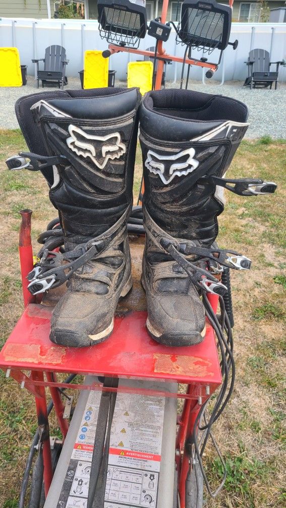 Fox Comp 5 Racing Boot Mens Size 8