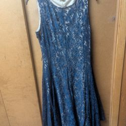 Haani Blue Lace Dress