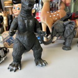 Vintage 1984 Bandai 6” Godzilla