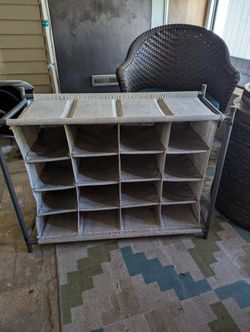 16 Shoe Organizer Gray Color