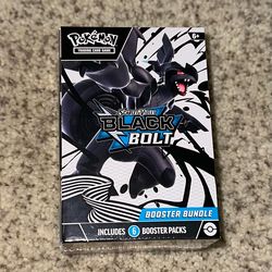 Pokemon black bolt booster bundle
