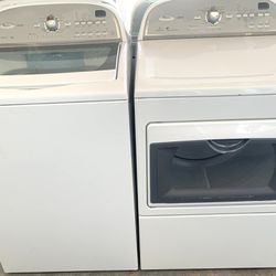 Top-Load Washer and Dryer Set